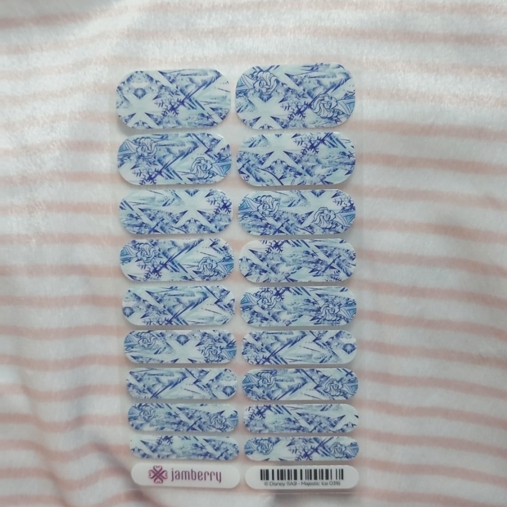 Jamberry Frozen Elsa Nail Wraps